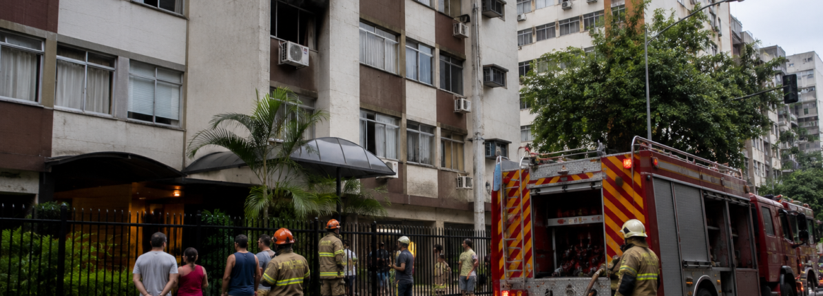 Incêndio em apartamento reforça importância da prevenção dentro de condomínios